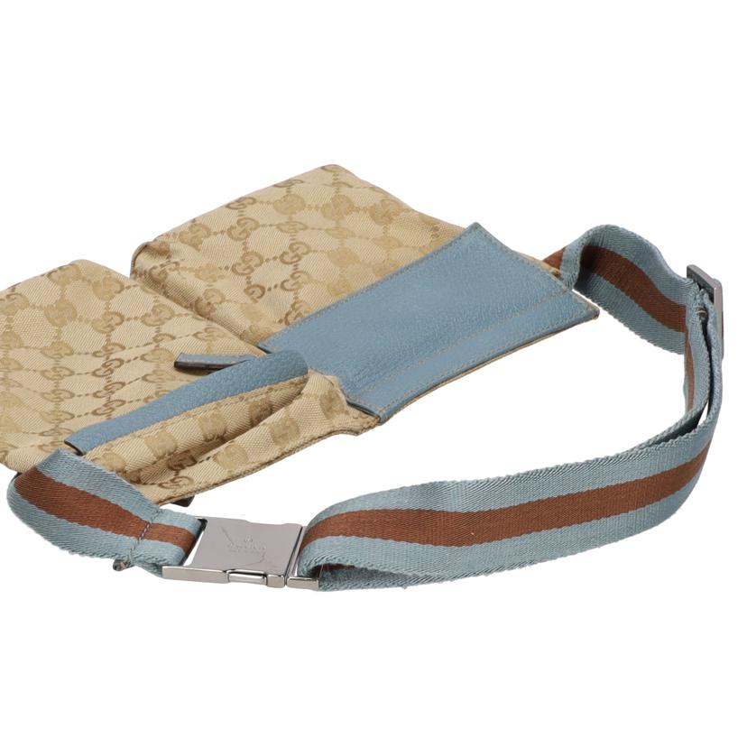 ＧＵＣＣＩ ｸﾞｯﾁ/　ＧＧキャンバスウェストバッグ/28566//212*/ABランク/75