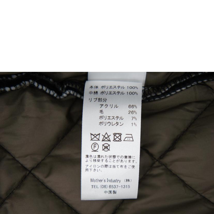 ｍｉｚｕｉｒｏ　ｉｎｄ ミズイロインド/リブカラーキルティングロングコート//Aランク/75