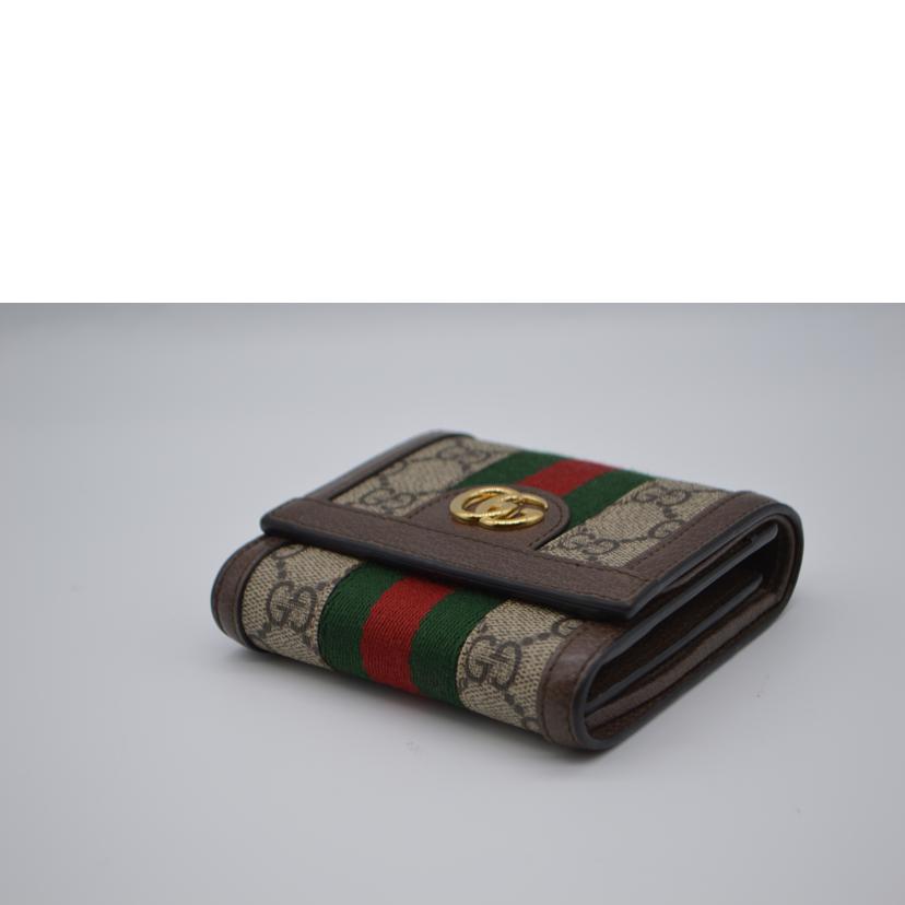 ＧＵＣＣＩ グッチ/オフィディアＧＧスプリームコンパクト財布/598662//2184/ABランク/89