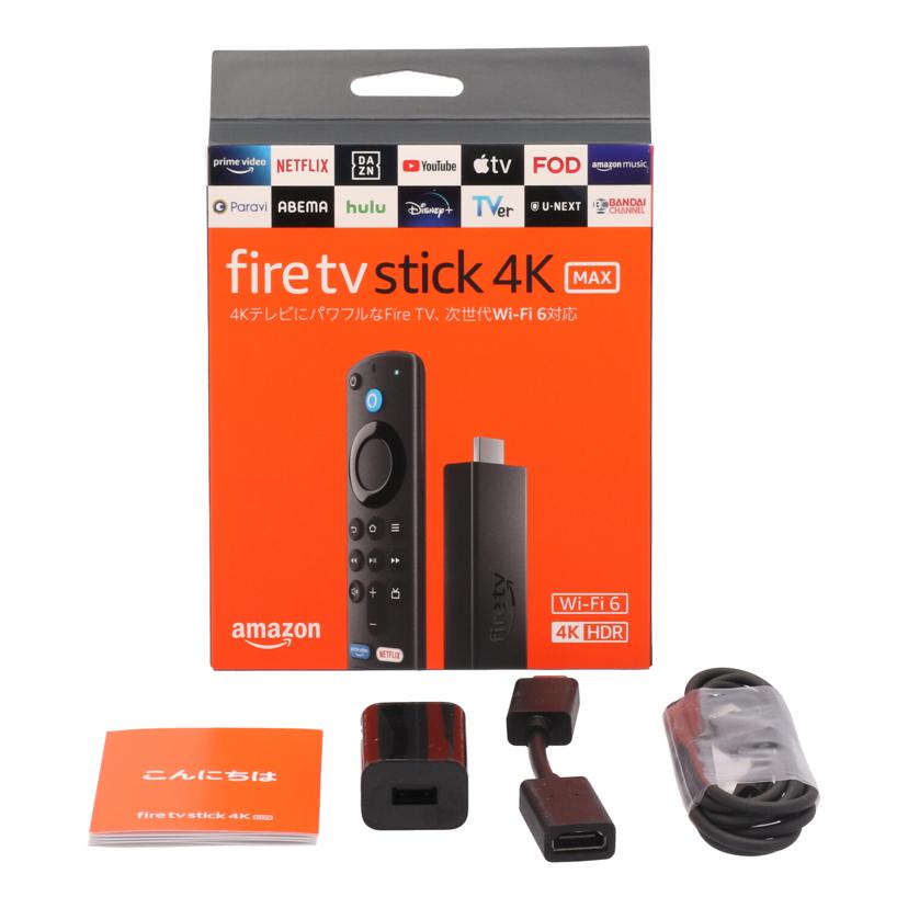 ａｍａｚｏｎ アマゾン/ｆｉｒｅｔｖ　ｓｔｉｃｋ　４Ｋ　ＭＡＸ/firetv stick 4K MAX//Bランク/62