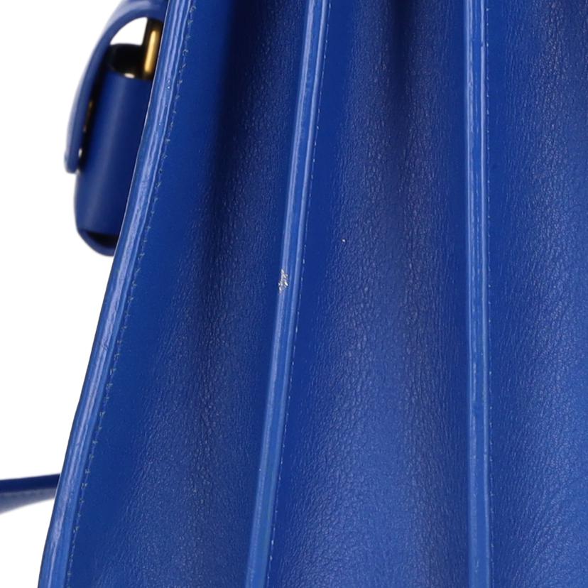 ＳＡＩＮＴ　ＬＡＵＲＥＮＴ ｻﾝﾛｰﾗﾝ/２ｗａｙバッグ　レザー　ブルー　ＳＶ金具/GN.....0414//ABランク/75