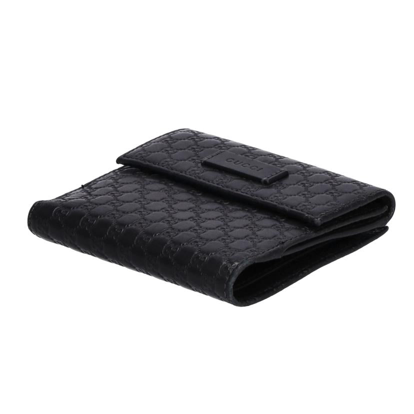 ＧＵＣＣＩ グッチ/マイクログッチシマ　ｗホック財布/464916//493***/Bランク/85