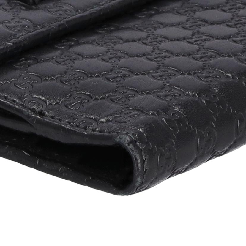 ＧＵＣＣＩ グッチ/マイクログッチシマ　ｗホック財布/464916//493***/Bランク/85