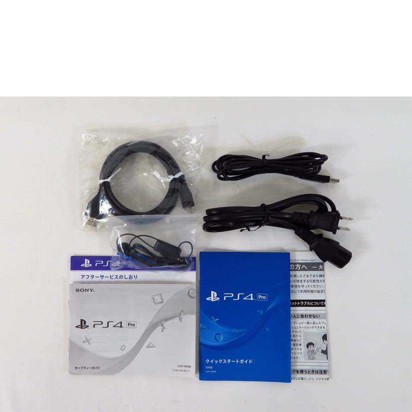 ＳＯＮＹ ソニー/プレイステーション４　Ｐｒｏ　１ＴＢ/CUB-7000B//0275349/ABランク/81