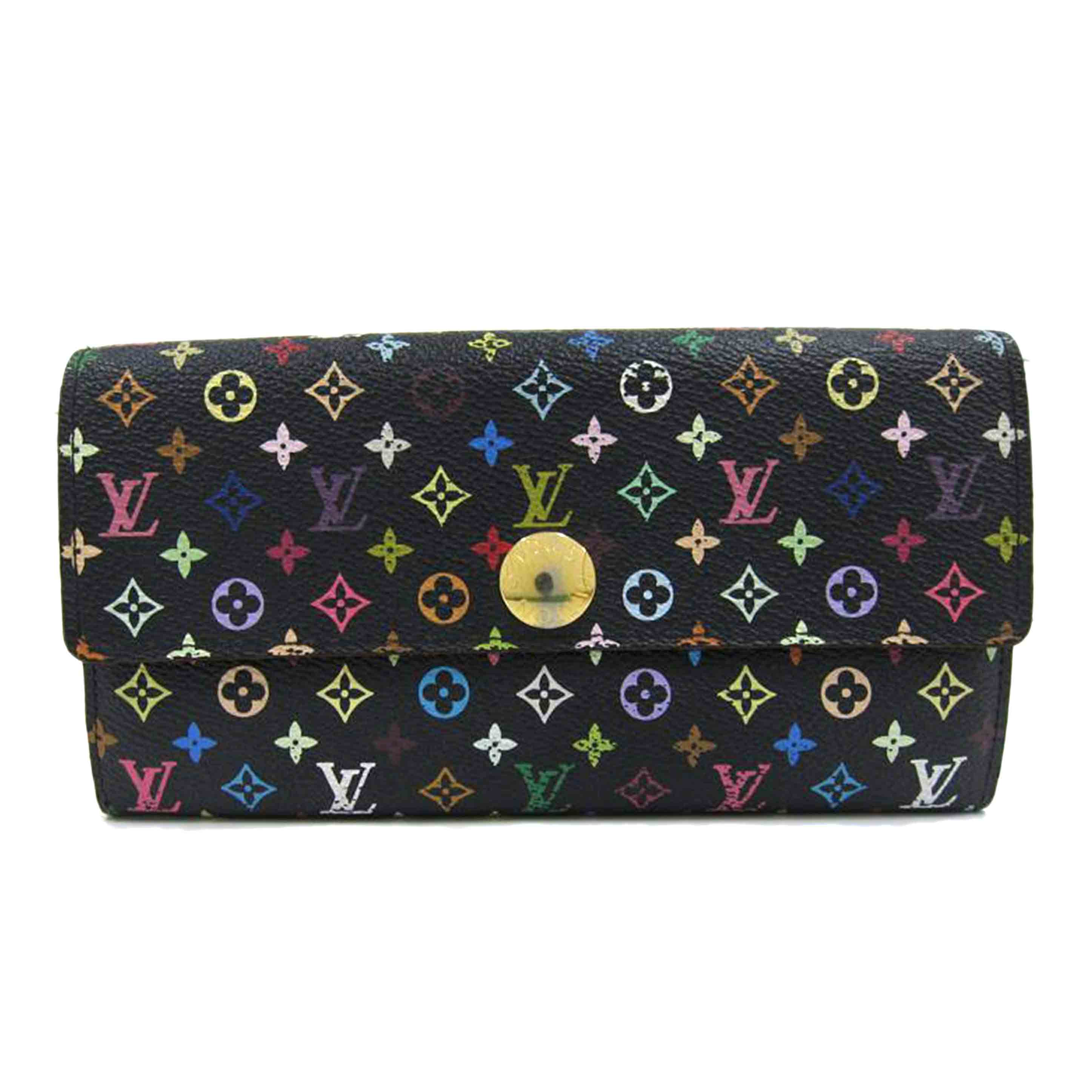ＬＶ ﾙｲｳﾞｨﾄﾝ/ポルトフォイユ・サラ／マルチカラー／ノワール/M93747//CA2***/Bランク/82