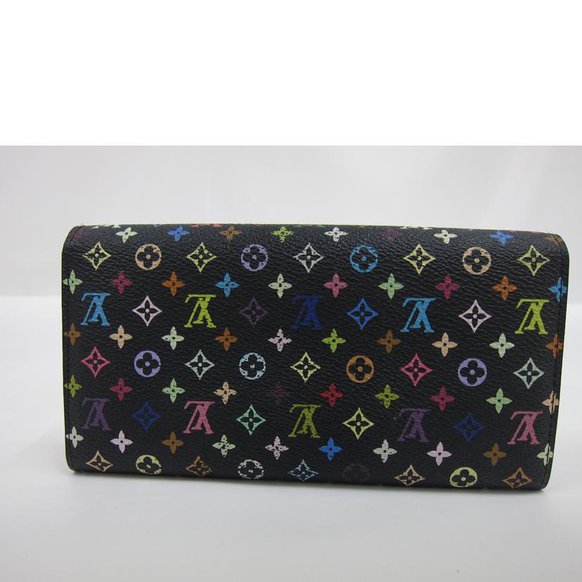 ＬＶ ﾙｲｳﾞｨﾄﾝ/ポルトフォイユ・サラ／マルチカラー／ノワール/M93747//CA2***/Bランク/82
