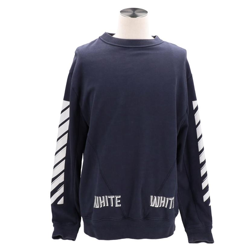 オフホワイト3ディー/ｏｆｆ　ｗｈｉｔｅ　３Ｄ　Ｃｒｅｗｎｅｃｋスウェット//ABランク/75