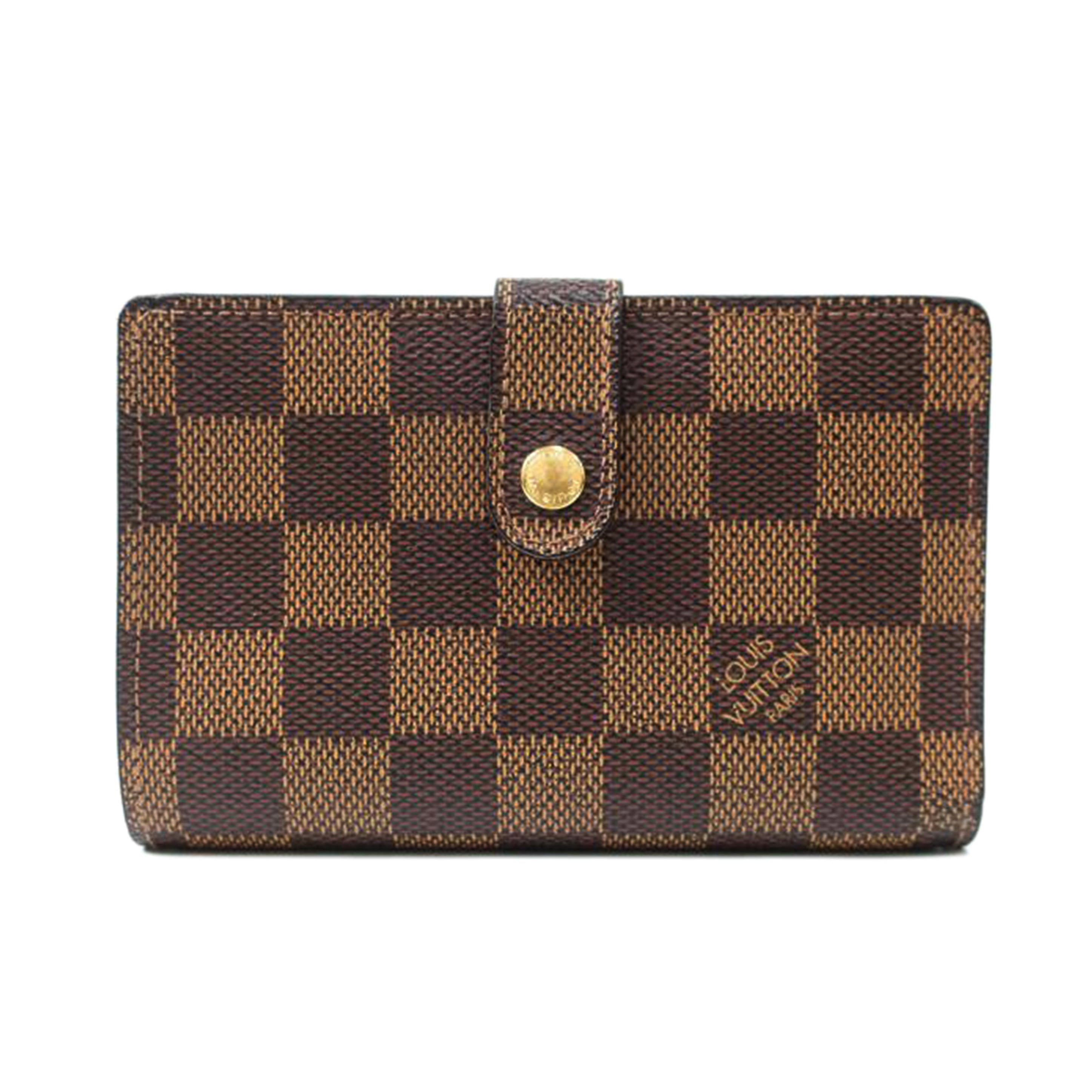 ＬＯＵＩＳ　ＶＵＩＴＴＯＮ ルイ・ヴィトン/ポルトモネ・ビエ　ヴィエノワ／ダミエ　二つ折り財布/N61644//MI0016/ABランク/65