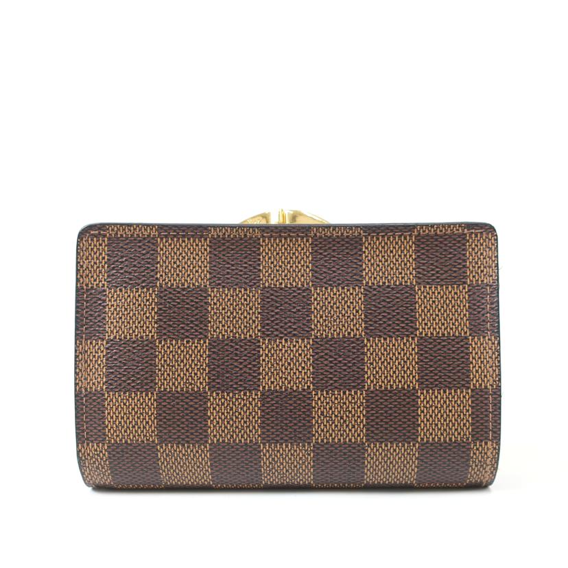 ＬＯＵＩＳ　ＶＵＩＴＴＯＮ ルイ・ヴィトン/ポルトモネ・ビエ　ヴィエノワ／ダミエ　二つ折り財布/N61644//MI0016/ABランク/65