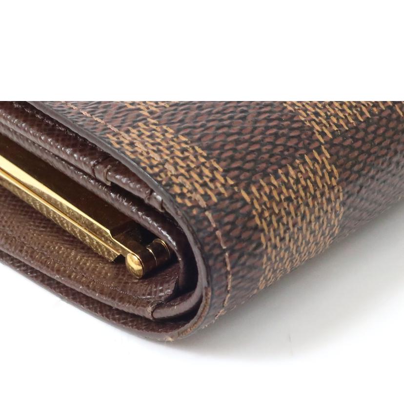 ＬＯＵＩＳ　ＶＵＩＴＴＯＮ ルイ・ヴィトン/ポルトモネ・ビエ　ヴィエノワ／ダミエ　二つ折り財布/N61644//MI0016/ABランク/65