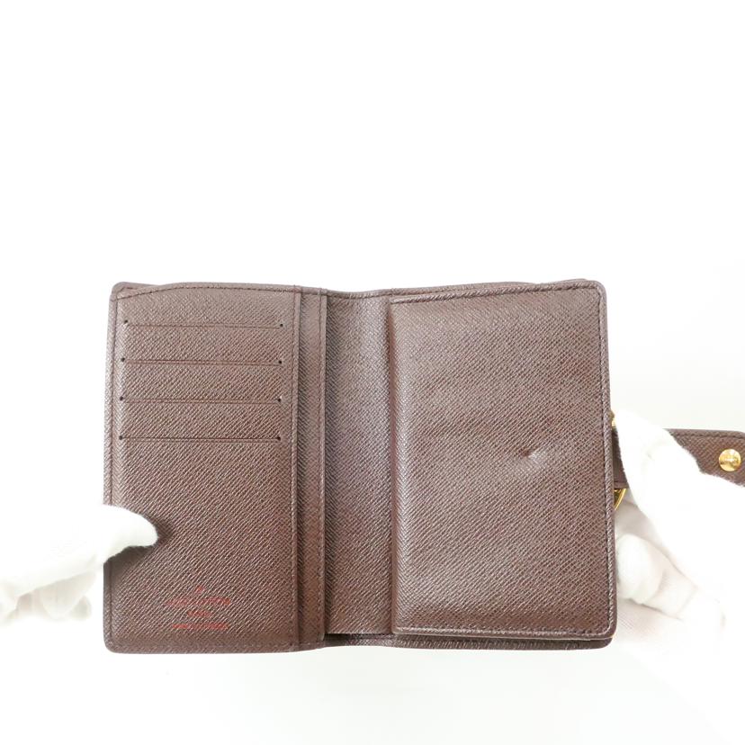 ＬＯＵＩＳ　ＶＵＩＴＴＯＮ ルイ・ヴィトン/ポルトモネ・ビエ　ヴィエノワ／ダミエ　二つ折り財布/N61644//MI0016/ABランク/65