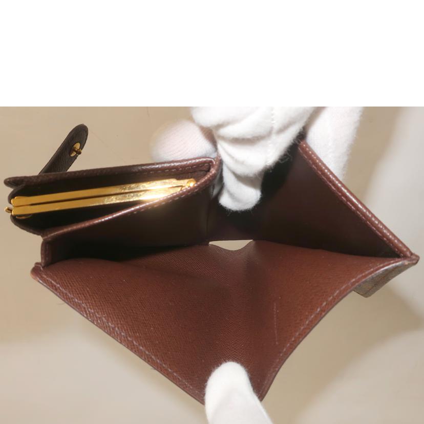 ＬＯＵＩＳ　ＶＵＩＴＴＯＮ ルイ・ヴィトン/ポルトモネ・ビエ　ヴィエノワ／ダミエ　二つ折り財布/N61644//MI0016/ABランク/65