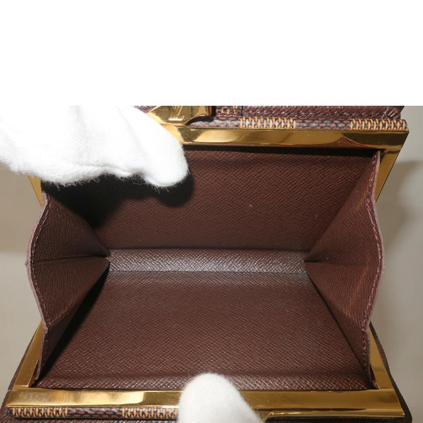 ＬＯＵＩＳ　ＶＵＩＴＴＯＮ ルイ・ヴィトン/ポルトモネ・ビエ　ヴィエノワ／ダミエ　二つ折り財布/N61644//MI0016/ABランク/65