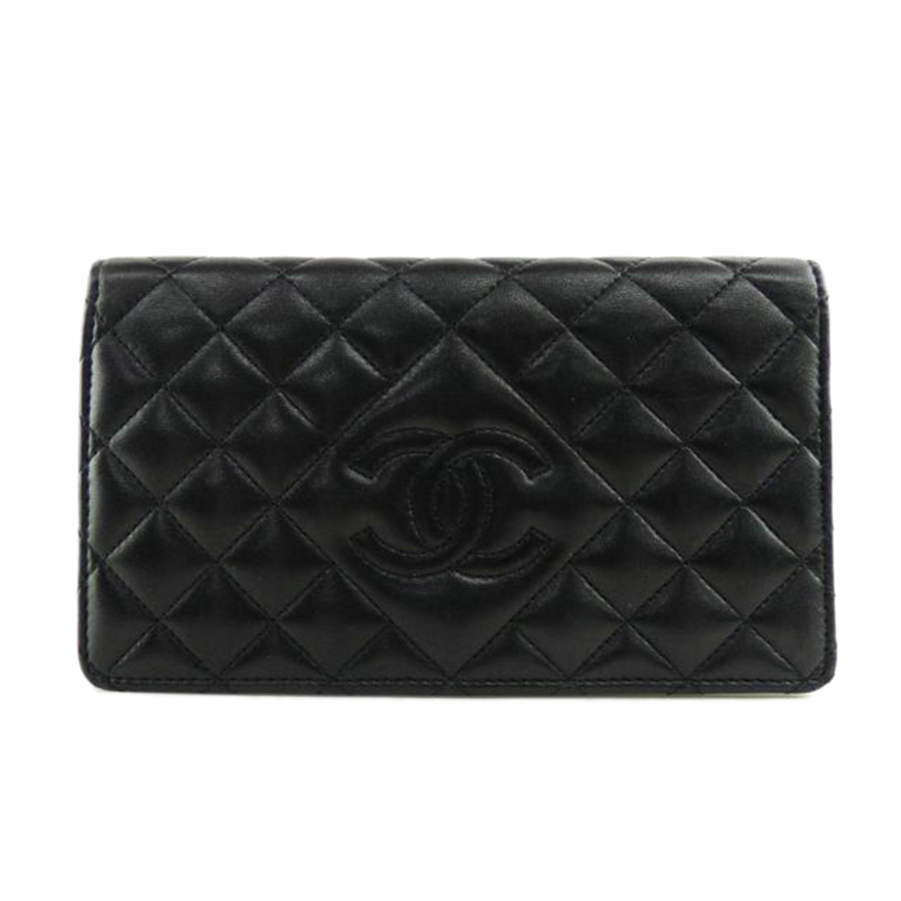 ＣＨＡＮＥＬ シャネル/ラムスキン　２つ折り財布//19495017/ABランク/64
