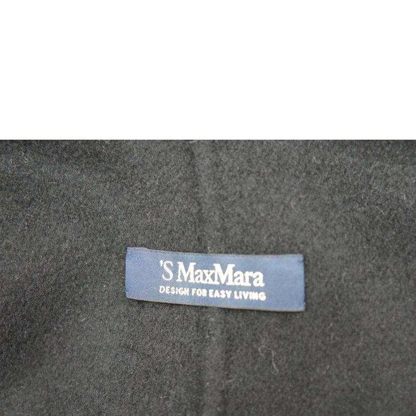 Ｓ　ＭａｘＭａｒａ マックスマーラ/ファー付きウールコート//ABランク/75