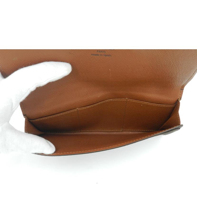 ＬＯＵＩＳ　ＶＵＩＴＴＯＮ ルイヴィトン　長札入れ　ヴィンテージ　メンズ/ポルト・円・３カルトクレディ／モノグラム/M61818//CA0919/ABランク/69