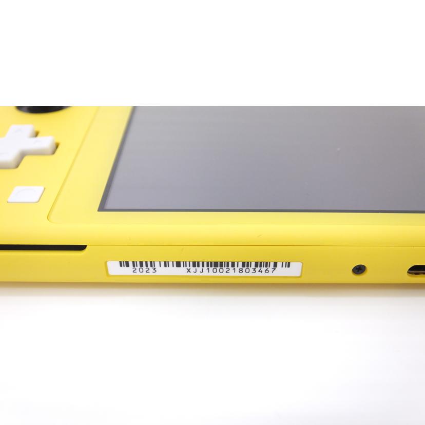 ＮＩＮＴＥＮＤＯ 任天堂/ニンテンドースイッチＬｉｔｅ本体イエロー/HDH-S-YAZAA//XJJ10021803467/ABランク/88