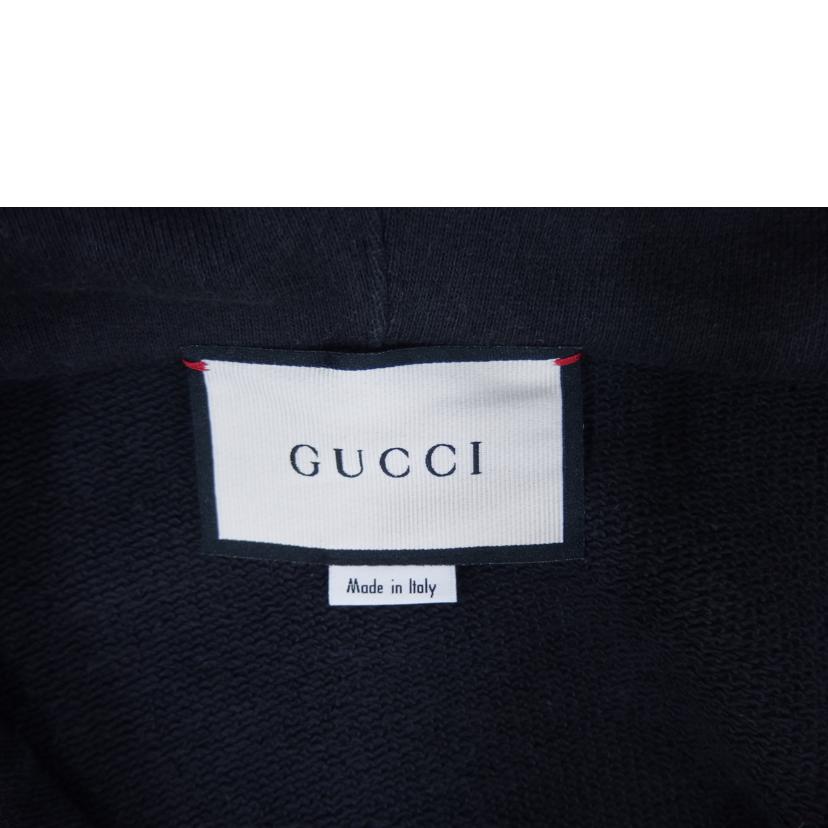 ＧＵＣＣＩ ｸﾞｯﾁ/ＧＵＣＣＩハーフジップフーディ／ブラック//Bランク/82