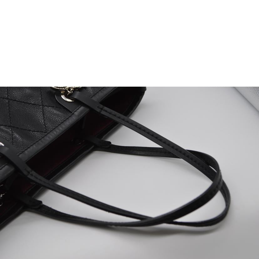 ＣＨＡＮＥＬ シャネル/キャビアスキンオンザロードレザートート/A92211//20170547/Aランク/89