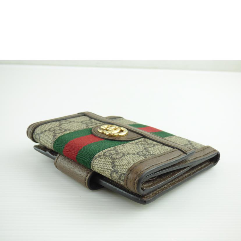 GUCCI グッチ/オフィディア GG フレンチ フラップウォレット/523173//2149/Bランク/64