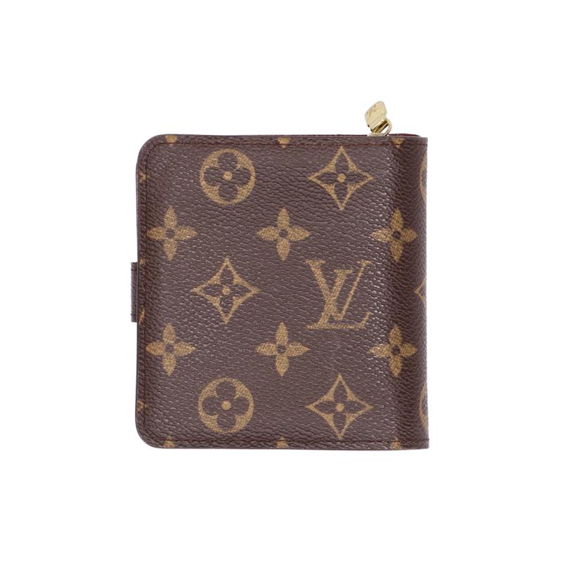 ＬＶ ルイヴィトン　二つ折り財布/コンパクトジップ／モノグラム/M61667//CA0022/Aランク/75