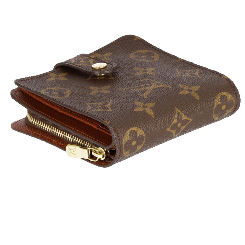 ＬＶ ルイヴィトン　二つ折り財布/コンパクトジップ／モノグラム/M61667//CA0022/Aランク/75