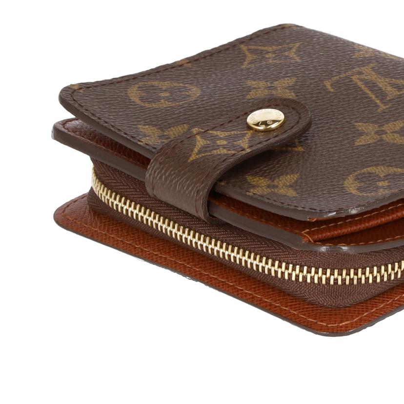 ＬＶ ルイヴィトン　二つ折り財布/コンパクトジップ／モノグラム/M61667//CA0022/Aランク/75