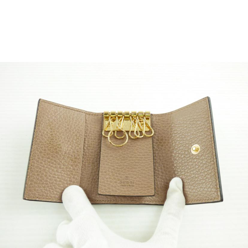 ＧＵＣＣＩ グッチ/ＧＧ　マーモント　６連キーケース/456118//0416/ABランク/64