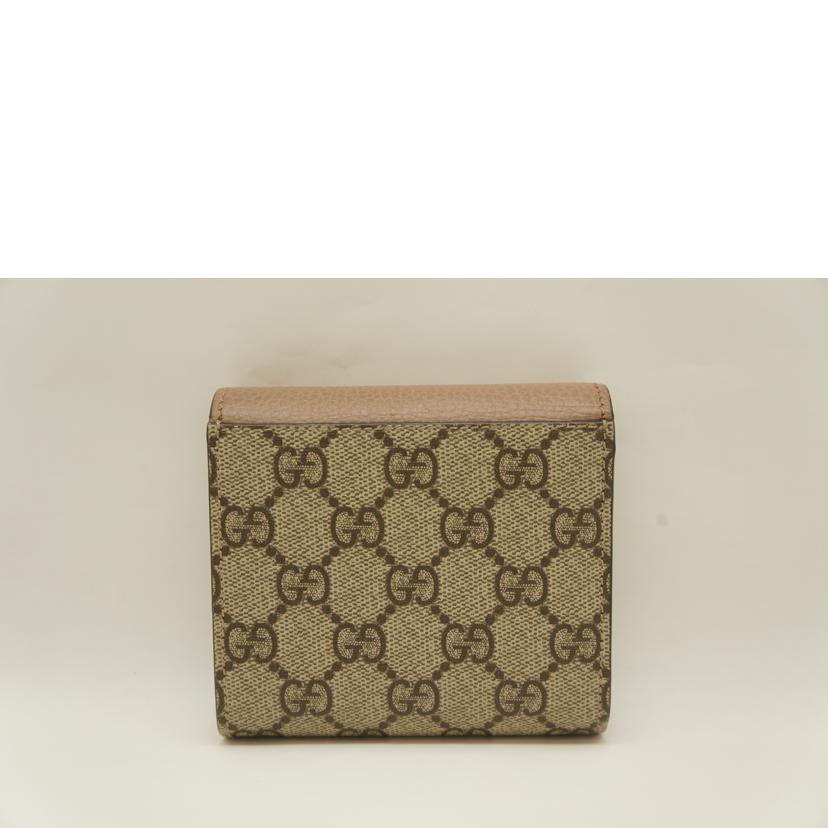 ＧＵＣＣＩ グッチ/ＧＧマーモント２つ折り財布/598587//0416/SAランク/09