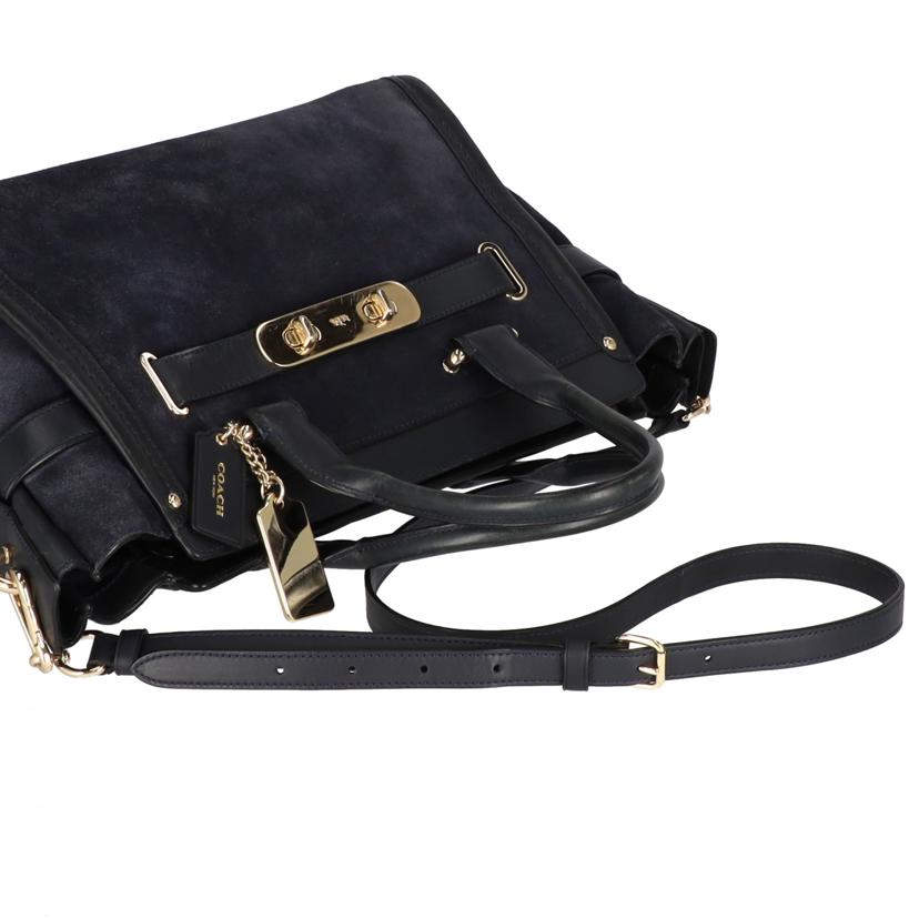ＣＯＡＣＨ コーチ/スワッガースエードターンロック２ｗａｙハンド/36112//E1593/Bランク/75