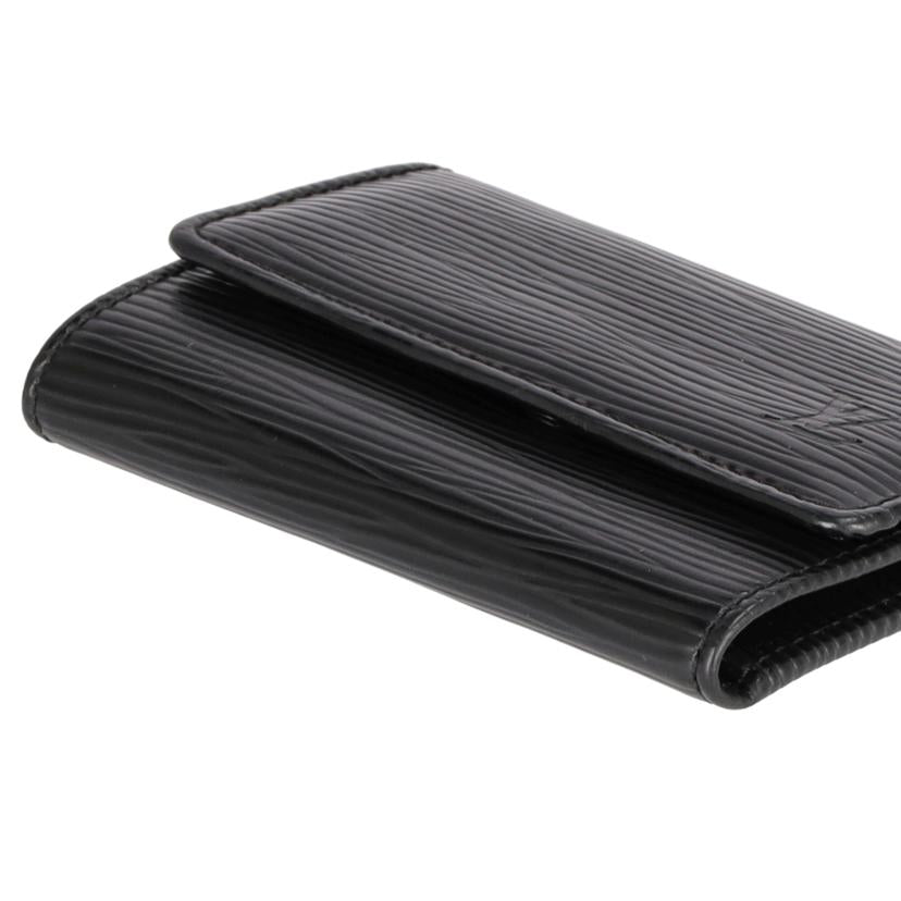 ＬＶ ルイヴィトン　6連キーケース　黒　ブラック/ミュルティクレ６／エピ／ノワール/M63812//CT4187/ABランク/75