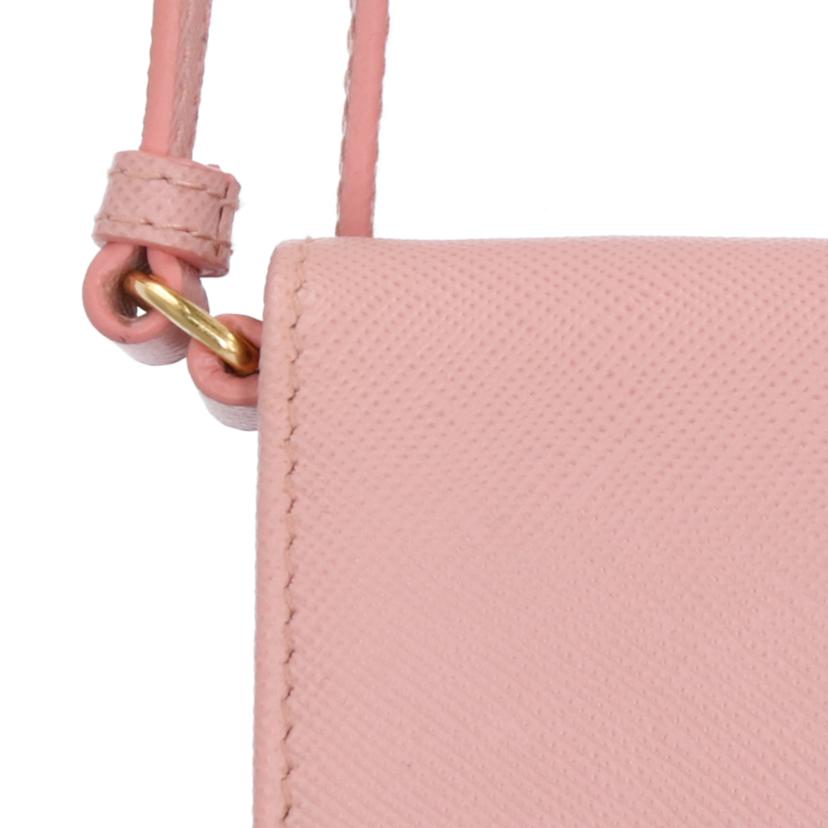 ＰＲＡＤＡ プラダ/サフィアーノリボンショルダーウォレット/1M1437//224/Aランク/75