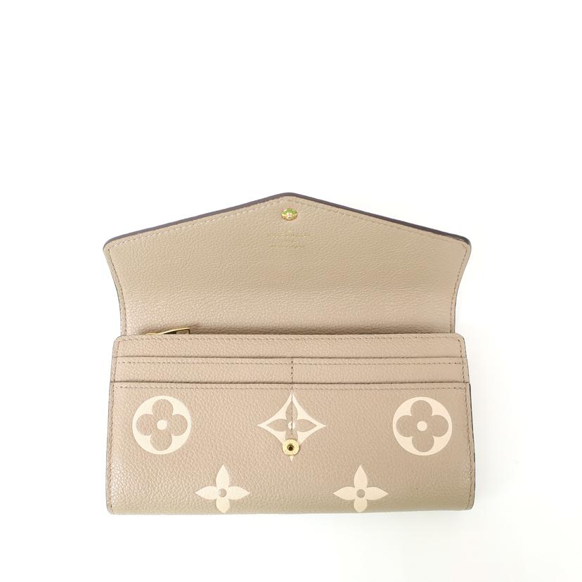 ＬＯＵＩＳ　ＶＵＩＴＴＯＮ ルイ・ヴィトン/ポルトフォイユサラＮＭ　アンプラント　長財布　ベージュ系/M81049//ICﾁｯﾌﾟ確認済/ABランク/65
