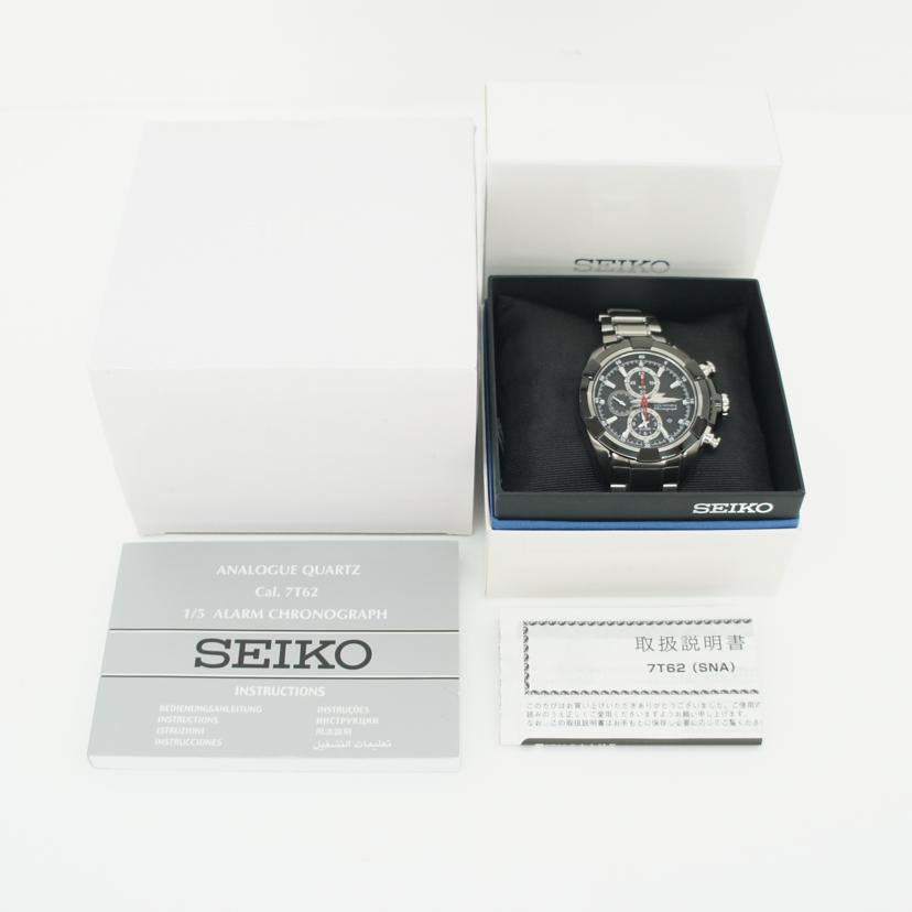 SEIKO セイコー/VELATURA クロノグラフ/SS/クォーツ/SNAF39P1/メンズ時計/Aランク/01【中古】