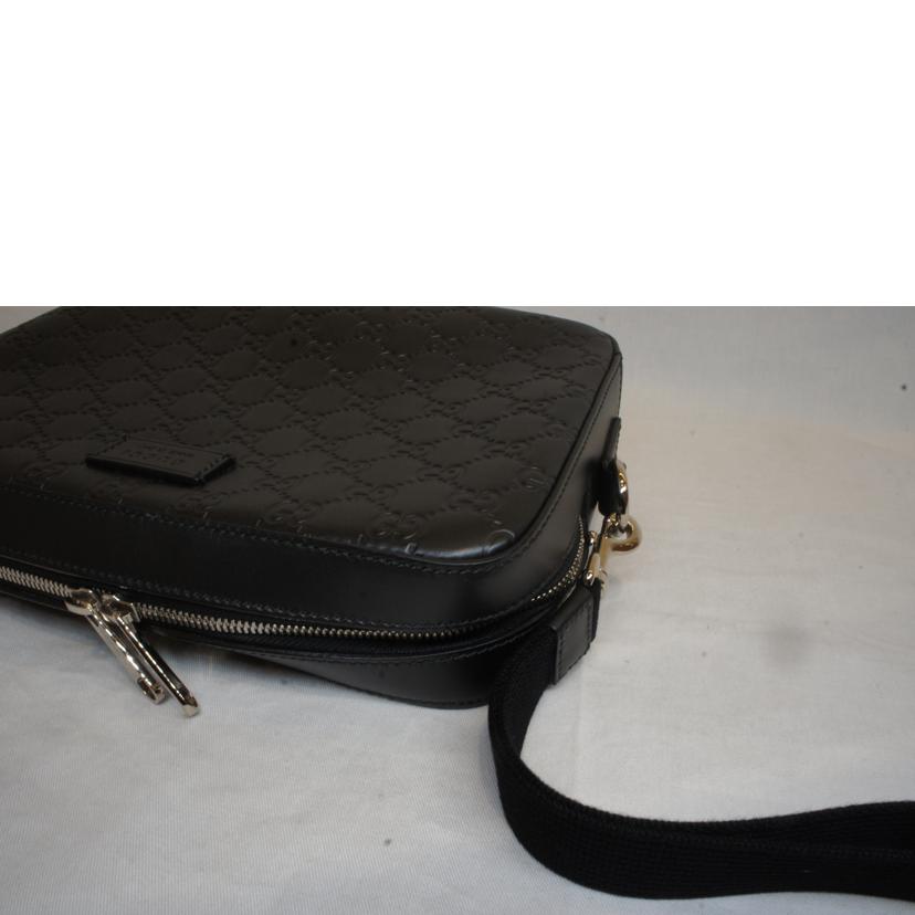 ＧＵＣＣＩ グッチ/グッチシマセカンドバッグブラック/429146//493***/Aランク/92