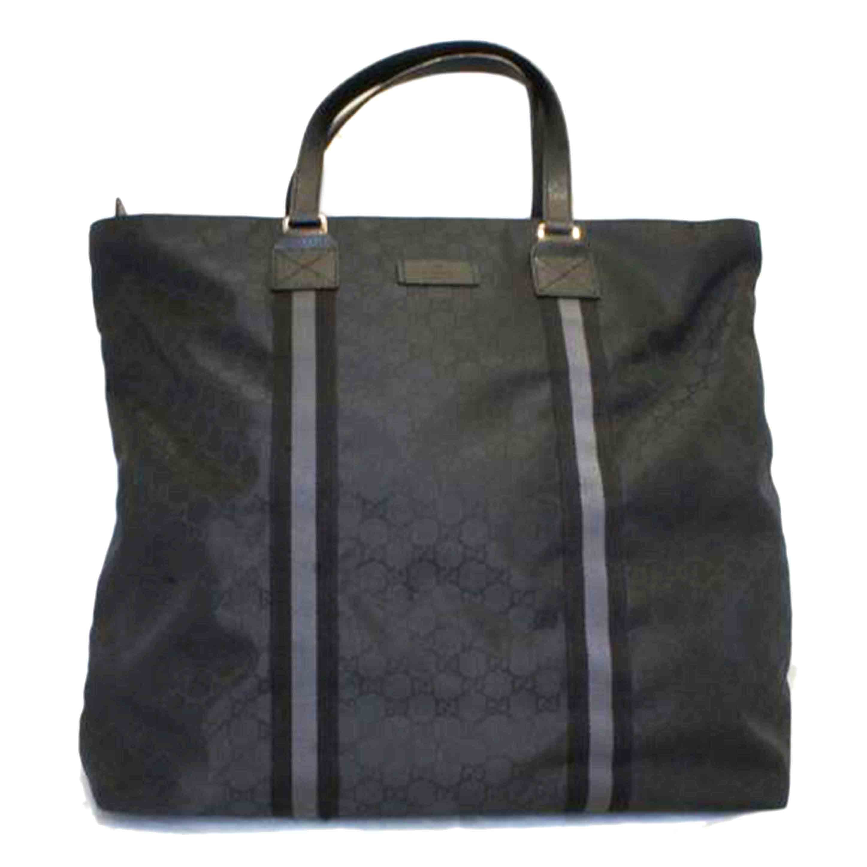 ＧＵＣＣＩ グッチ/ＧＧナイロンブラックトート/449179//493***/Aランク/92
