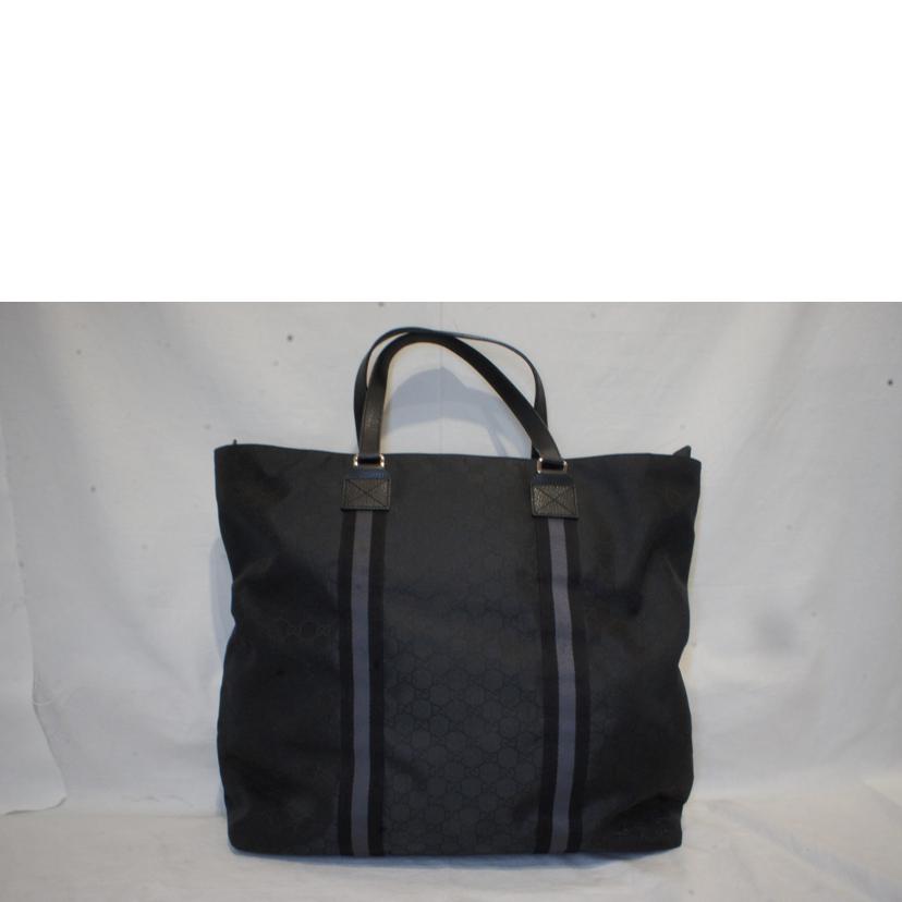 ＧＵＣＣＩ グッチ/ＧＧナイロンブラックトート/449179//493***/Aランク/92