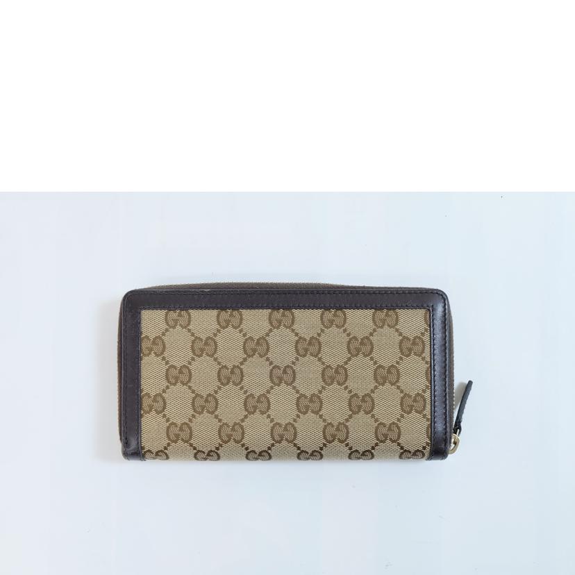 　　　ＧＵＣＣＩ グッチ/ＧＧキャンバスインターロッキングラウンドファスナー長財布/308012//525040/BCランク/71