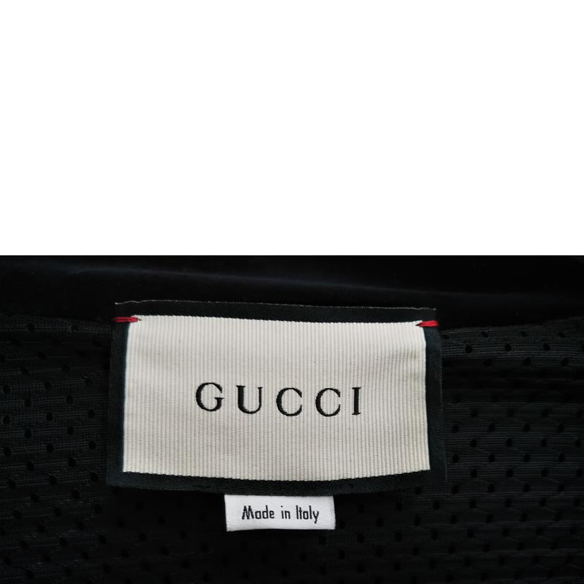 ＧＵＣＣＩ グッチ/ベロアオーバーサイズ　シェニールジャケット　ＢＬＫ／ＲＥＤ／ＧＲＮ//Aランク/07