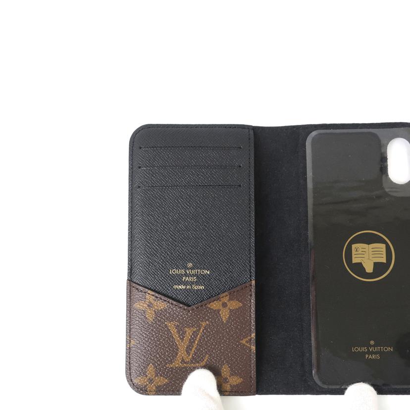 ＬＯＵＩＳ　ＶＵＩＴＴＯＮ ルイ・ヴィトン/ｉＰｈｏｎｅＸ／ＸＳケース　スマホケース　モノグラム×ブラック/M68692//BC3199/SAランク/65