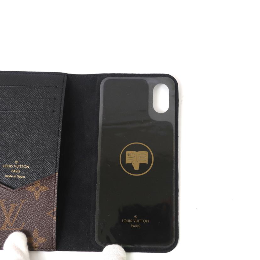 ＬＯＵＩＳ　ＶＵＩＴＴＯＮ ルイ・ヴィトン/ｉＰｈｏｎｅＸ／ＸＳケース　スマホケース　モノグラム×ブラック/M68692//BC3199/SAランク/65