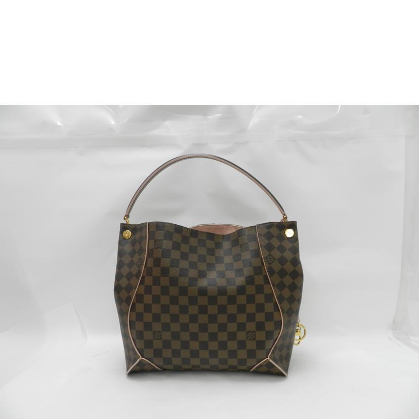 ＬＯＵＩＳ　ＶＵＩＴＴＯＮ ルイヴィトン　肩掛け 市松模様 ブラウン　レディース/カイサ・ホーボー／ダミエ／ローズバレリーヌ/N41556//SR2166/Aランク/69