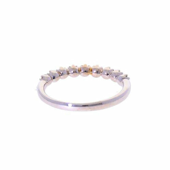 Ｋ１８ ｽﾀｰｼｭｴﾘｰ/ＳＪ　Ｋ１８ＷＧダイヤＲ０．１２／＃８/2.1//0.12/Aランク/75