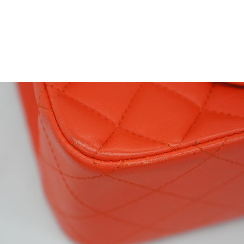 ＣＨＡＮＥＬ シャネル/ミニマトラッセ／チェーンショルダー／赤／ＳＶ金具//27143596/ABランク/09