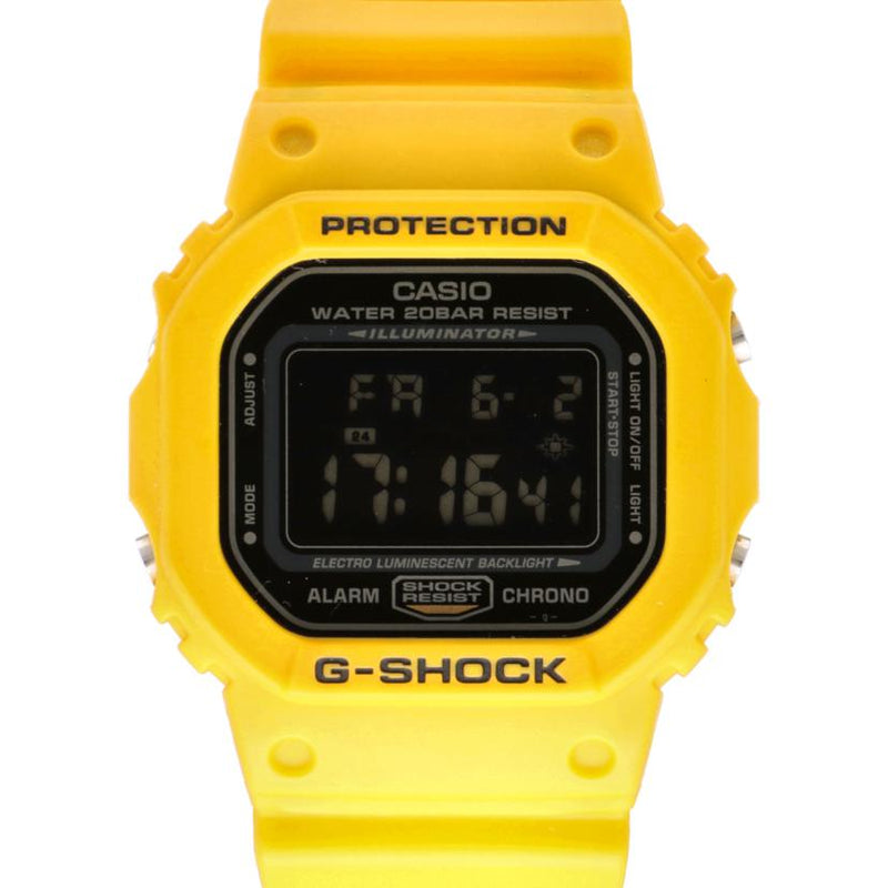 G shock outlet 5600 yellow