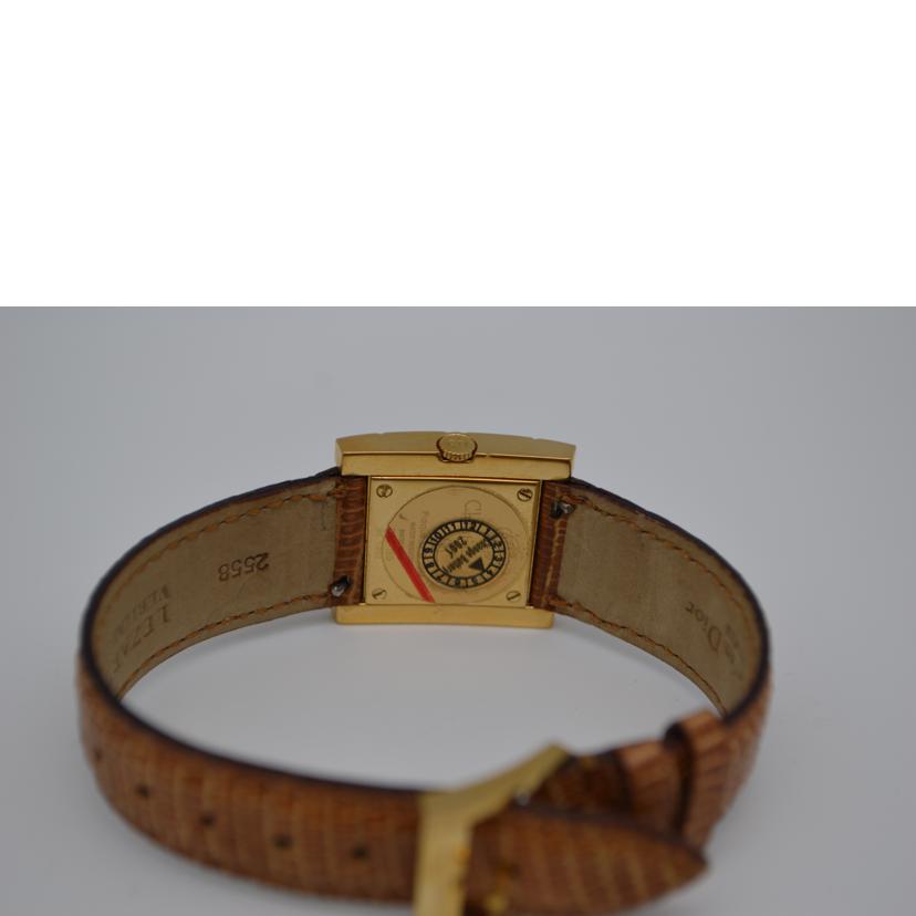 Ｃｈｒｉｓｔｉａｎ　Ｄｉｏｒ クリスチャンディオール/クールカレ・スクエアフェイスレディースクォーツ/D-82-150//BK5***/ABランク/89