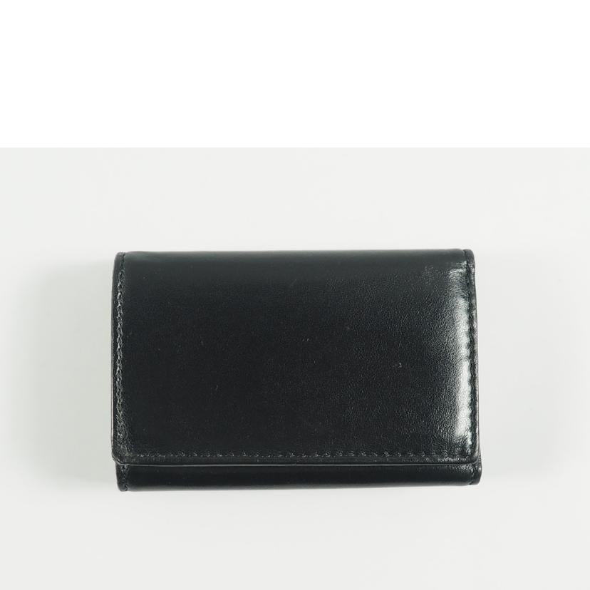 ＢＵＲＢＥＲＲＹ バーバリー/三つ折りコンパクトウォレット／レザー／黒//Bランク/79