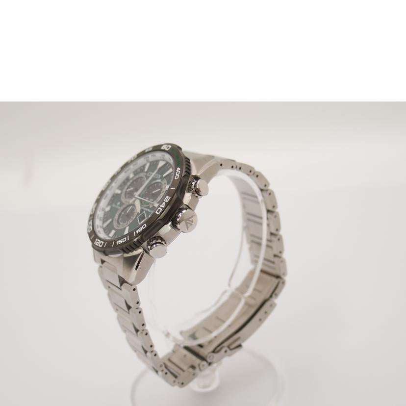 ＣＩＴＩＺＥＮ シチズン　腕時計　メンズ　グリーン　ステンレス　E660-R013718　Eco-Drive/ＰＲＯＭＡＳＴＥＲ／ＬＡＮＤシリーズ／電波ソーラー/CB5034-91W//282030241/ABランク/69
