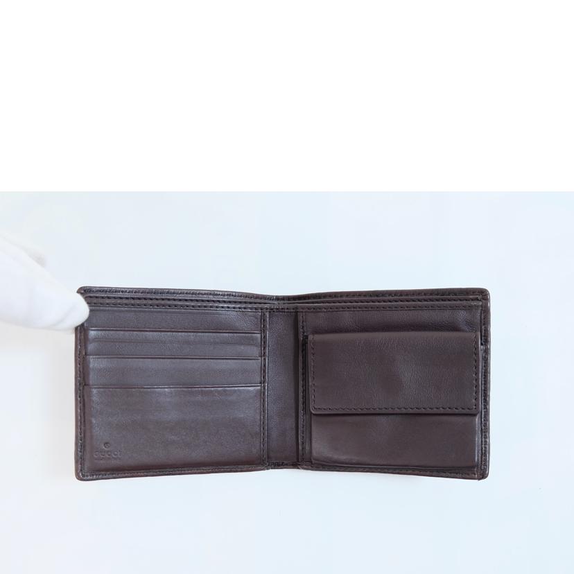 　　ＧＵＣＣＩ グッチ/シマレザー二つ折り財布/233102//1147/Bランク/71