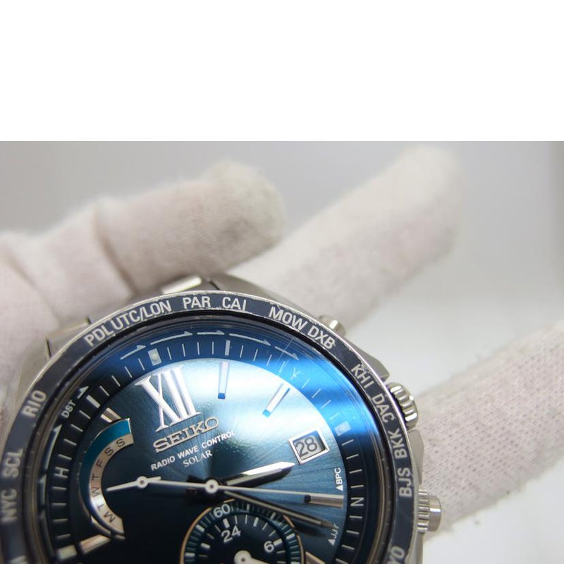 SEIKO セイコー ブライツ 電波ソーラー 8B54 - 腕時計(アナログ)